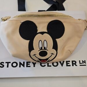 Stoney Clover Lane Mickey Classic Sand Fanny Pack